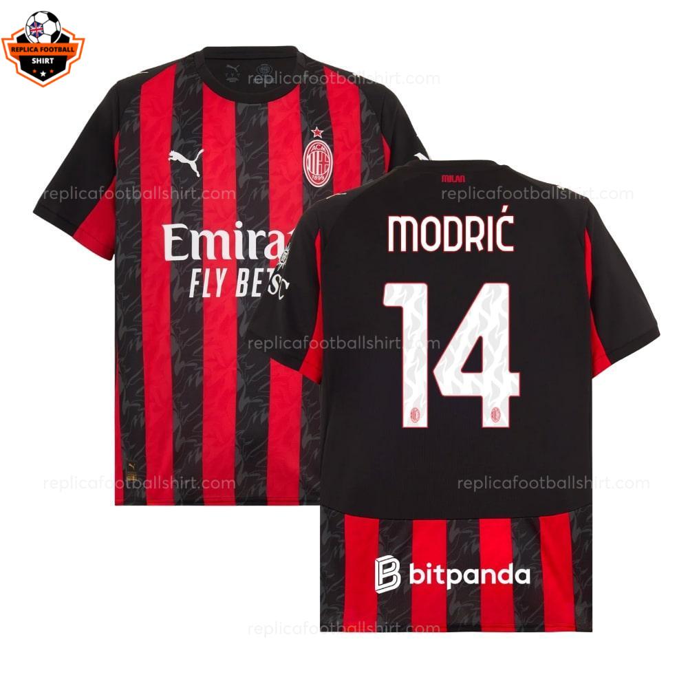 RFS AC Milan Modric 14 Home Men Shirt 2025_26 Rafa Leao 10 overview