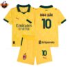 RFS AC Milan RAFA LEAO 10 Third 25 26 Kids Football Kit