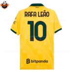 AC Milan Third Men Replica Football Shirt 2025/26 RAFA LEÃO 10 Printed