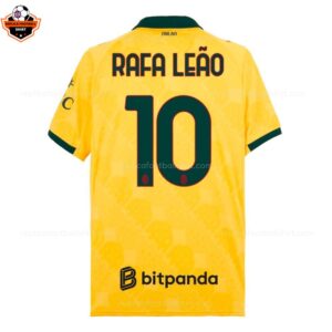 RFS AC Milan RAFA LEAO 10 Third 25 26 Men Football Shirt backview