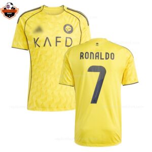 RFS Al nassr RONALDO 7 home men football shirt 25_26-over view