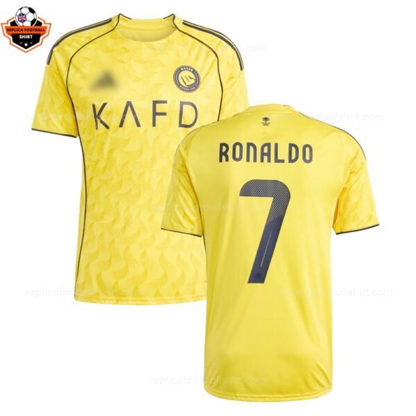 RFS Al nassr RONALDO 7 home men football shirt 25_26-over view