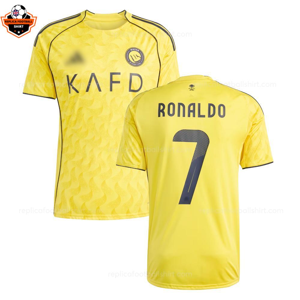 RFS Al nassr RONALDO 7 home men football shirt 25_26-over view