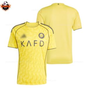 RFS Al nassr home men football shirt 25_26-over view