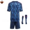RFS Arsenal Away Kids Football Kit 25_26- back view with socks
