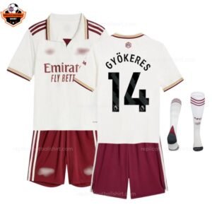 RFS Arsenal GYÖKERES 14 Third Kid Replica Football Kit 25_26 - with socks