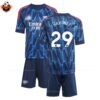 RFS Arsenal Havertz 29 Away 25 26 Kids Football Kit overview