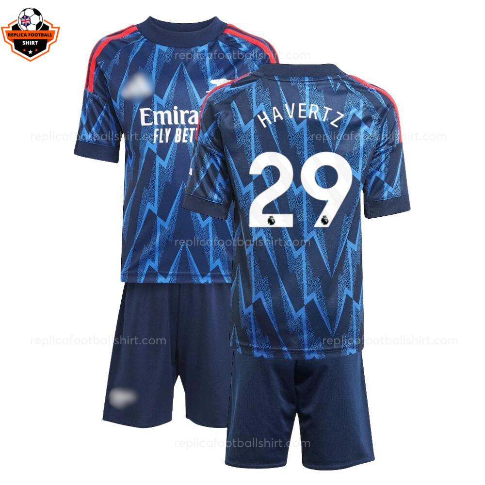 RFS Arsenal Havertz 29 Away 25 26 Kids Football Kit overview