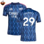 Arsenal Away Men Replica Football Shirt 2025/26 HAVERTZ 29 Printed