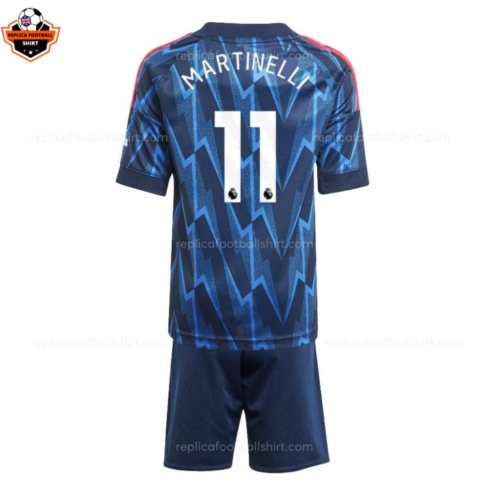 RFS Arsenal Martinelli 11 Away 25 26 Kids Football Kit backview