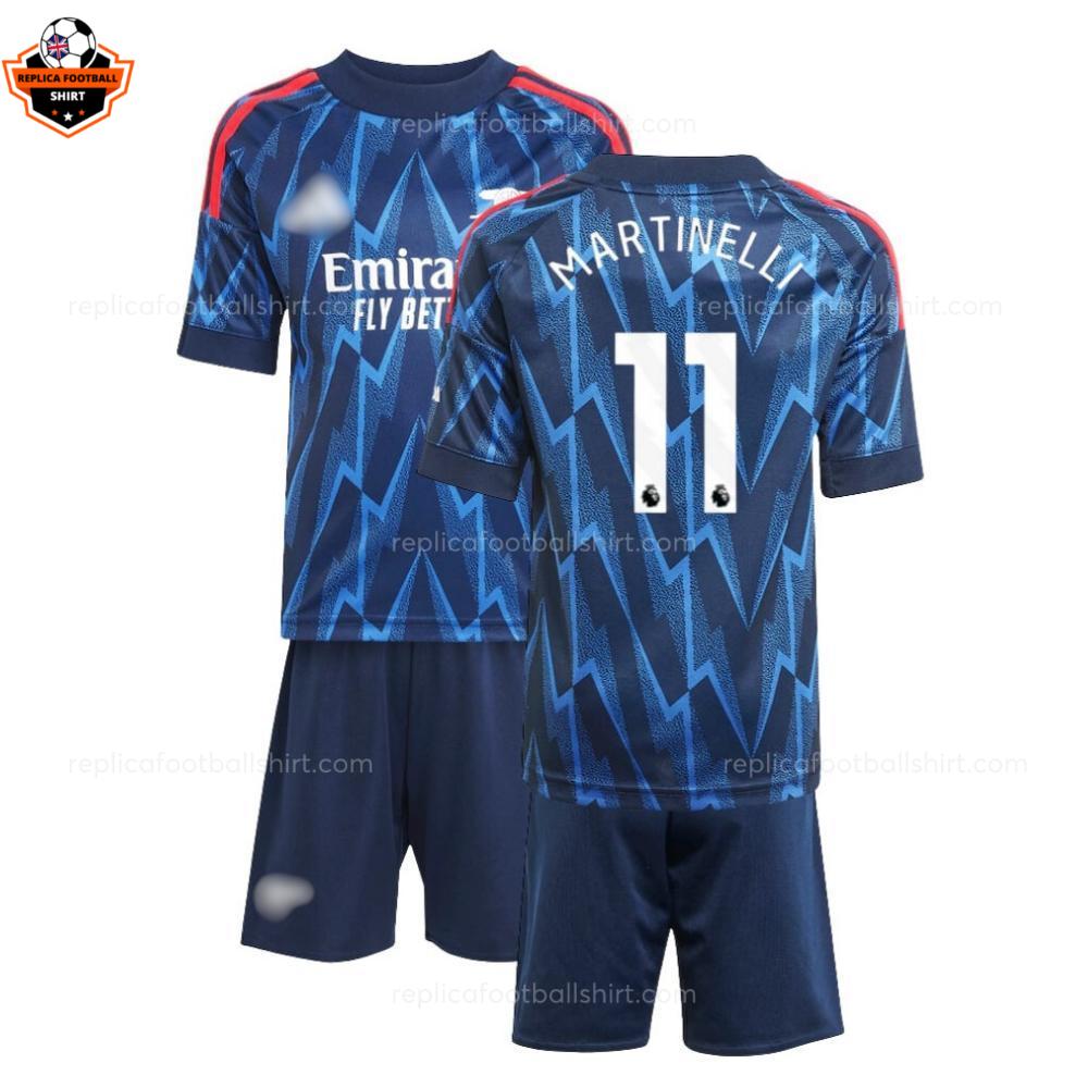 RFS Arsenal Martinelli 11 Away 25 26 Kids Football Kit overview