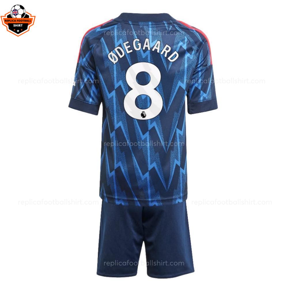 RFS Arsenal ODEGAARD 8 Away 25 26 Kids Football Kit backview