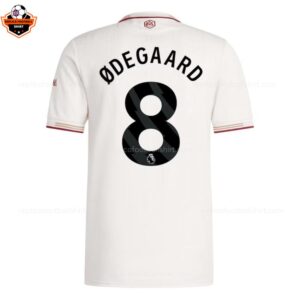 RFS Arsenal ODEGAARD 8 Third 25 26 Men Football Shirt backview