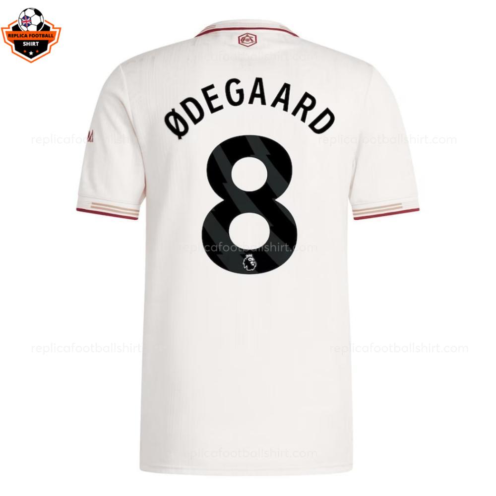 RFS Arsenal ODEGAARD 8 Third 25 26 Men Football Shirt backview