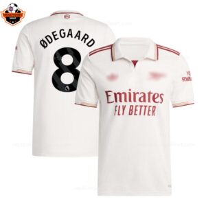 RFS Arsenal ODEGAARD 8 Third 25 26 Men Football Shirt overview