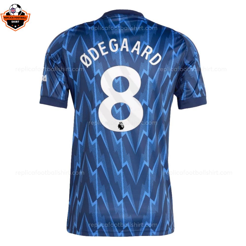 RFS Arsenal Odegaard 8 Away 25 26 Men Football Shirt backview