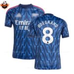 Arsenal Away Men Replica Football Shirt 2025/26 ØDEGAARD 8 Printed