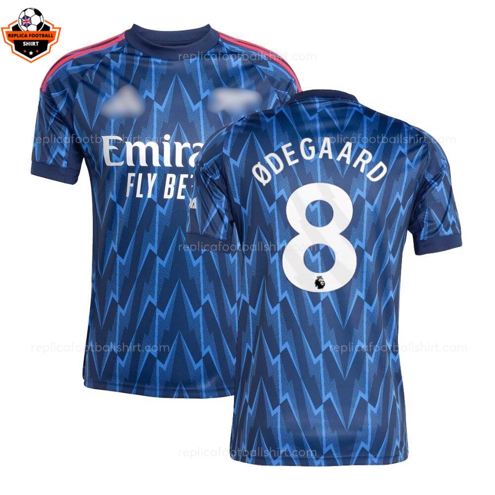 RFS Arsenal Odegaard 8 Away 25 26 Men Football Shirt overview