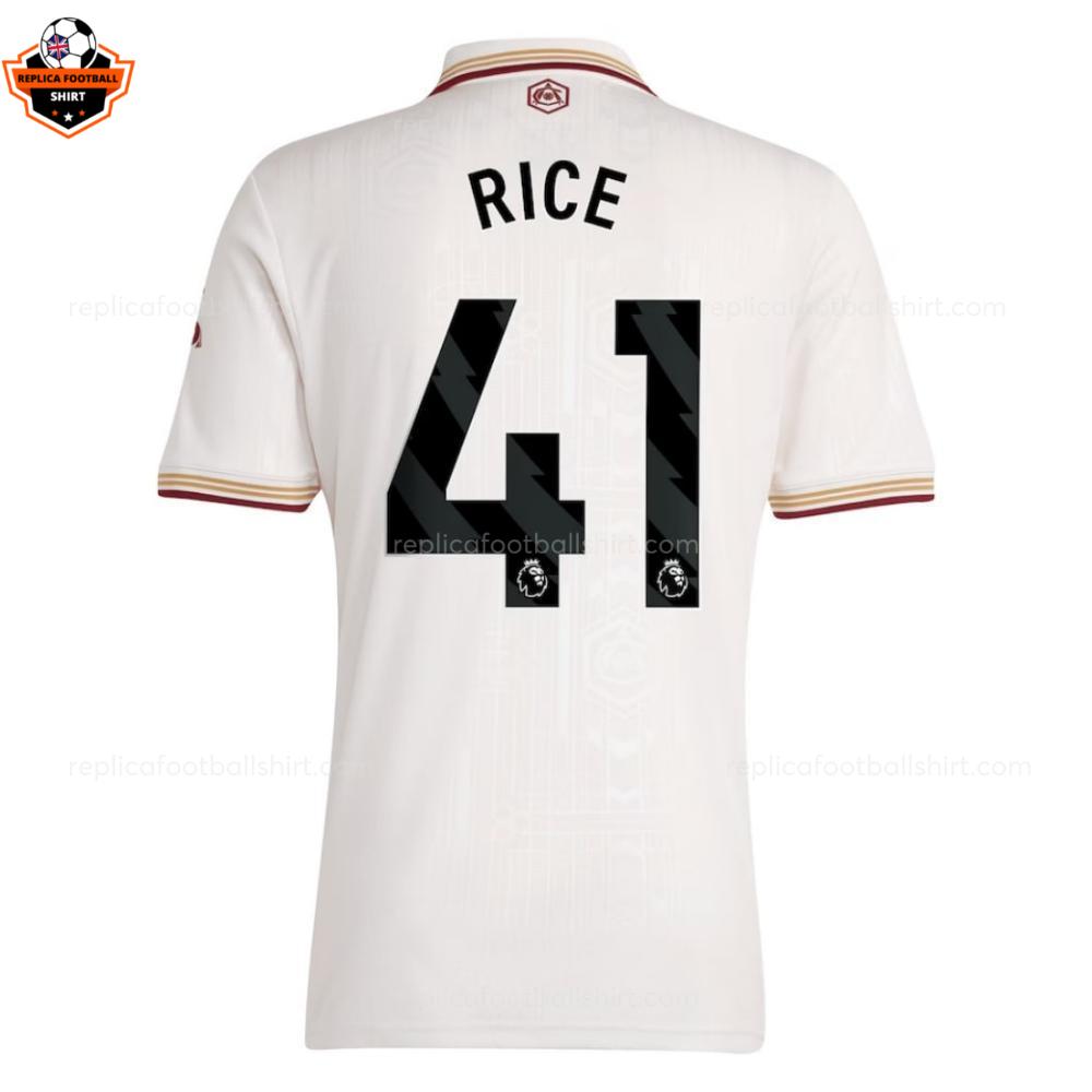 RFS Arsenal RICE 41 Third 25 26 Men Football Shirt backview