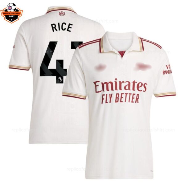 RFS Arsenal RICE 41 Third 25 26 Men Football Shirt overview