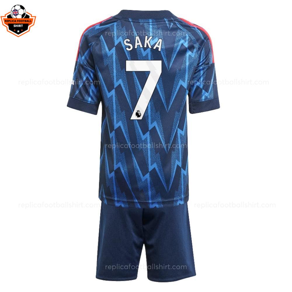 RFS Arsenal SAKA 7 Away 25 26 Kids Football Kit backview