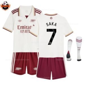 RFS Arsenal SAKA 7 Third Kid Replica Football Kit 2025_26 - with socks