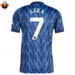Arsenal Away Men Replica Football Shirt 2025/26 SAKA 7 Printed