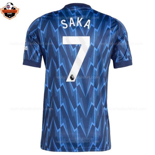 RFS Arsenal Saka 7 Away 25 26 Men Football Shirt backview