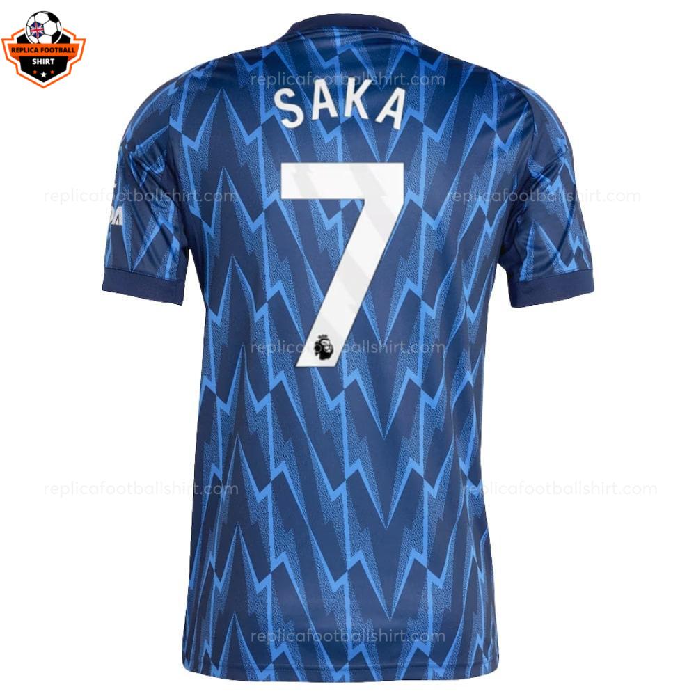 RFS Arsenal Saka 7 Away 25 26 Men Football Shirt backview