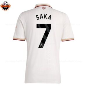 RFS Arsenal Saka 7 Third 25 26 Men Football Shirt backivew