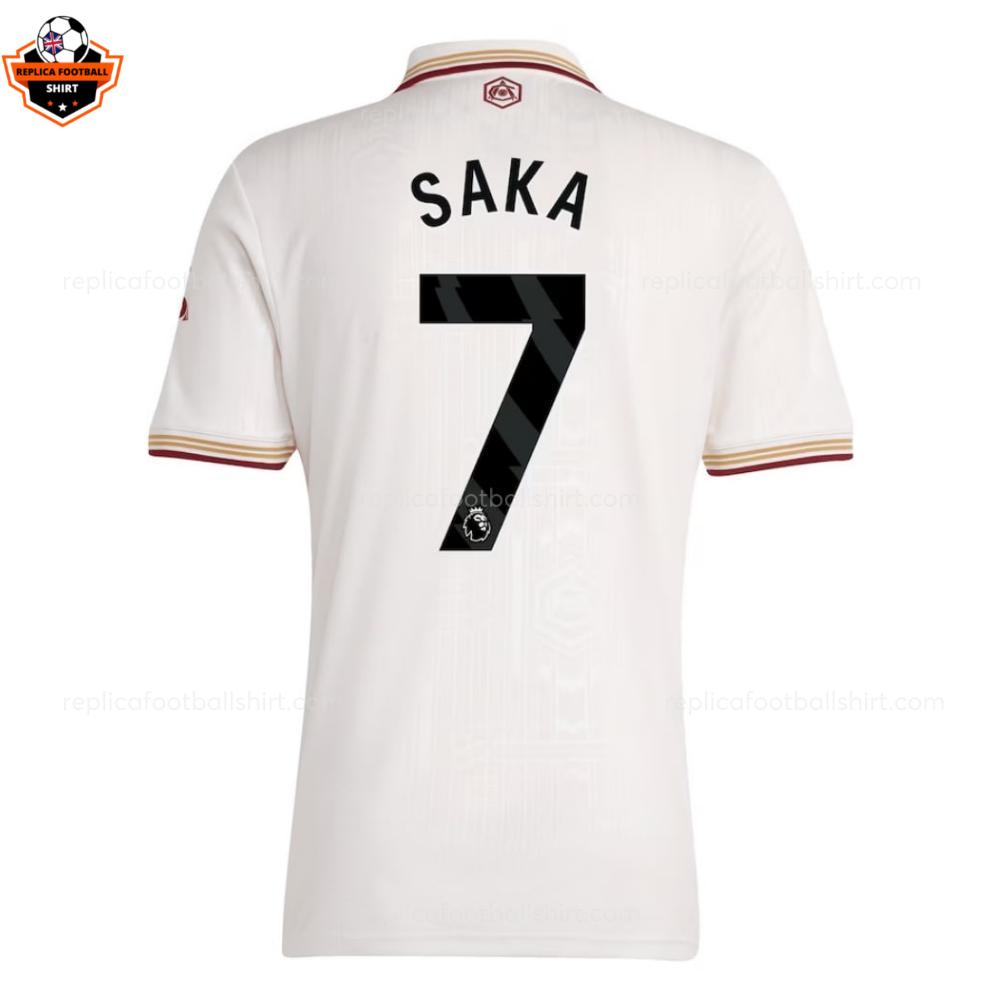 RFS Arsenal Saka 7 Third 25 26 Men Football Shirt backivew