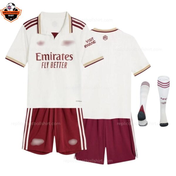 Arsenal Third Kid Replica Football Kit 2025/26