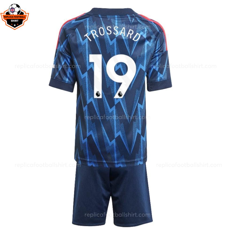 RFS Arsenal Trossard 19 Away 25 26 Kids Football Kit backview