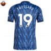 RFS Arsenal Trossard 19 Away 25 26 Men Football Shirt backview