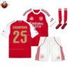 RFS Arsenal UWCL Champions 25 Kids Football Kit-over view