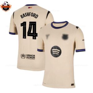 Barcelona RASHFORD 14 Away Men Replica Football Shirt 2025/26 Printed
