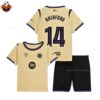 Barcelona RASHFORD 14 Away Kid Replica Football Kit 2025/26 Printed