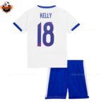 England Lionesses Home KELLY 18 Kid Replica Football Kit 2025 Printed