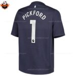 Everton PICKFORD 1 Black Goalkeeper Men Replica Football Shirt 2025/26