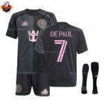 Inter Miami DE PAUL 7 Away For Men and Kid Replica Football Kit 2025/26