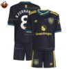 RFS Manchester United B.FERNANDES 8 Third 25 26 Kids Football Kit