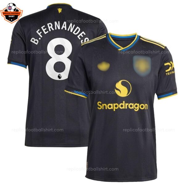 RFS Manchester United B.FERNANDES 8 Third 25 26 Men Football Shirt