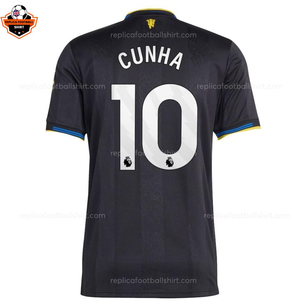 RFS Manchester United CUNHA 10 Third 25 26 Men Football Shirt backview