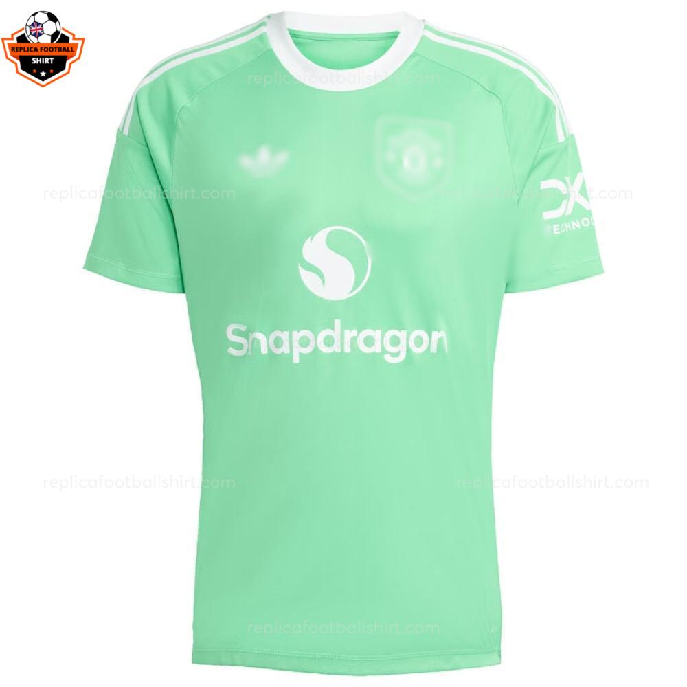 RFS Manchester United Green Goalkeeper Men Shirt 25_26 frontview