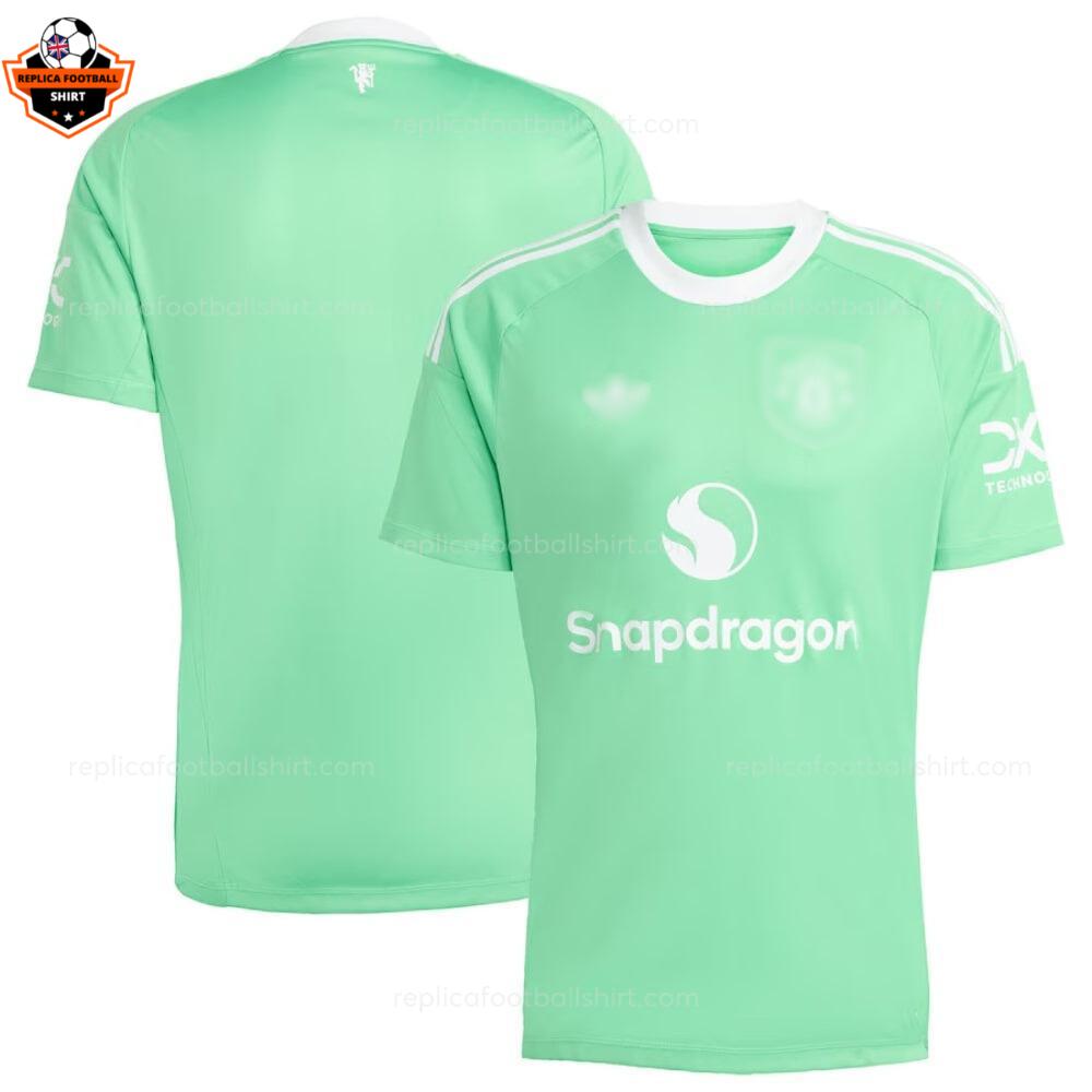 RFS Manchester United Green Goalkeeper Men Shirt 25_26