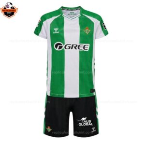 RFS Real Betis Home 25 26 Kids Football Kit overview