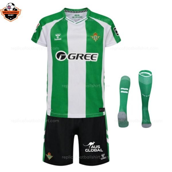 RFS Real Betis Home Kids Replica Football Kit 2025_26 - with socks