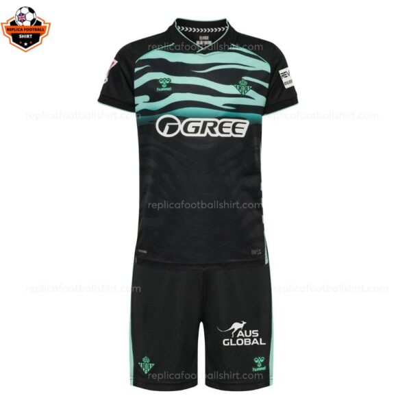 RFS Real Betis Third 25_26 Kids Football Kit frontview