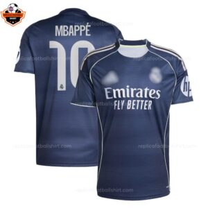 Real Madrid MBAPPÉ 10 Away Men Replica Football Shirt 2025/26