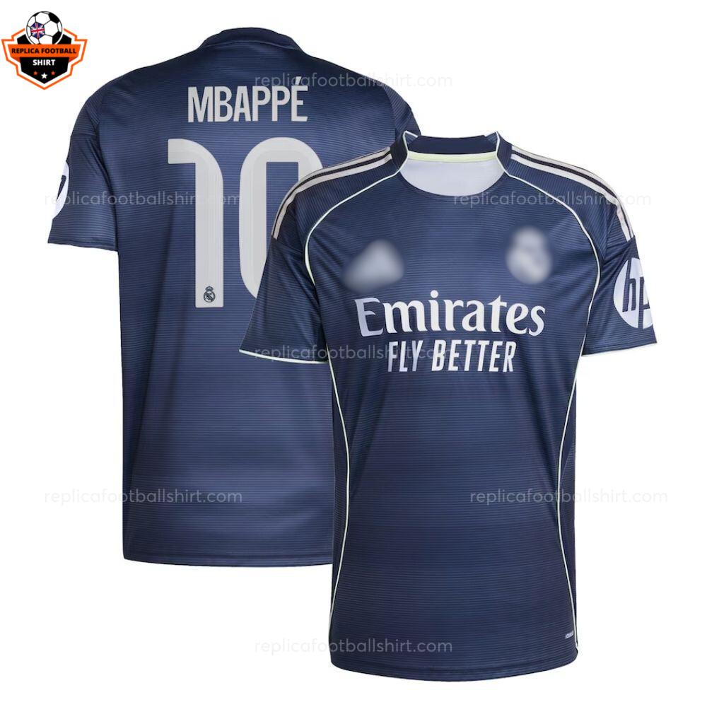 Real Madrid MBAPPÉ 10 Away Men Replica Football Shirt 2025/26